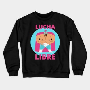 Lucha Libre Mexican Luchador Crewneck Sweatshirt